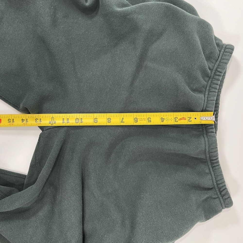 SKIMS Cotton Fleece Jogger Sweat Pants in Spruce size XS - Picture 10 of 12